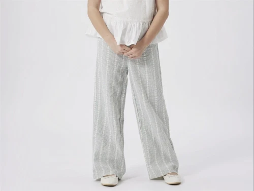 Name It silt green ternet wide bukser